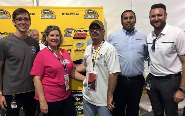 Responsibility Has Its Rewards Sweepstakes Winner at the Can-Am 500
