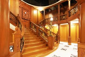 Guangdong Museum - Titanic: The Artifact Exhibition Grand Staircase Reproduction