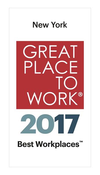 Research and consulting firm, Great Place to Work, surveyed more than 137,000 employees in New York state and the surrounding metropolitan area to compile the list of 25 employers, with a staff of 1,000 or less. Kessler Foundation was among the elite employers chosen. 