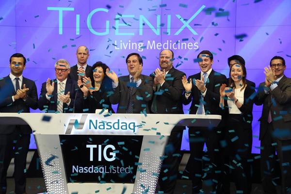 TiGenix NV (Nasdaq: TIG) Rings The Nasdaq Stock Market Closing Bell in Celebration of its IPO
