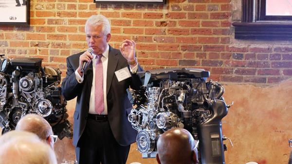 At an event in D.C. hosted by the Washington Automotive Press Association and the Diesel Technology Forum, Mike Siegrist, General Motors Regional Chief Engineer, shares insights on GM's diesel engine lineup.