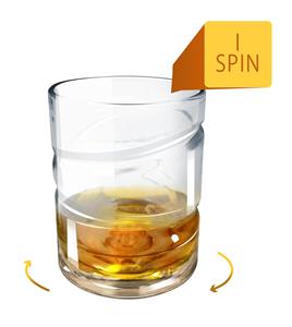Epicureanist Helix Whiskey Glass_Spin