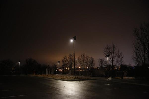 Sol's EverGen solar outdoor lights are installed in Sand Creek Park in Aurora, Colorado. In more northern states like Colorado, solar lighting for parks or streets is more viable than ever before thanks to Sol's new and unique energy management system.