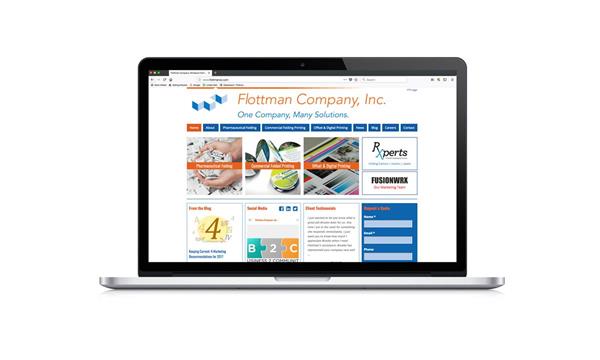 Flottman Company's New Website featuring their pharmaceutical focus and miniature folding expertise as One Company, Many Solutions - visit www.FlottmanCo.com
