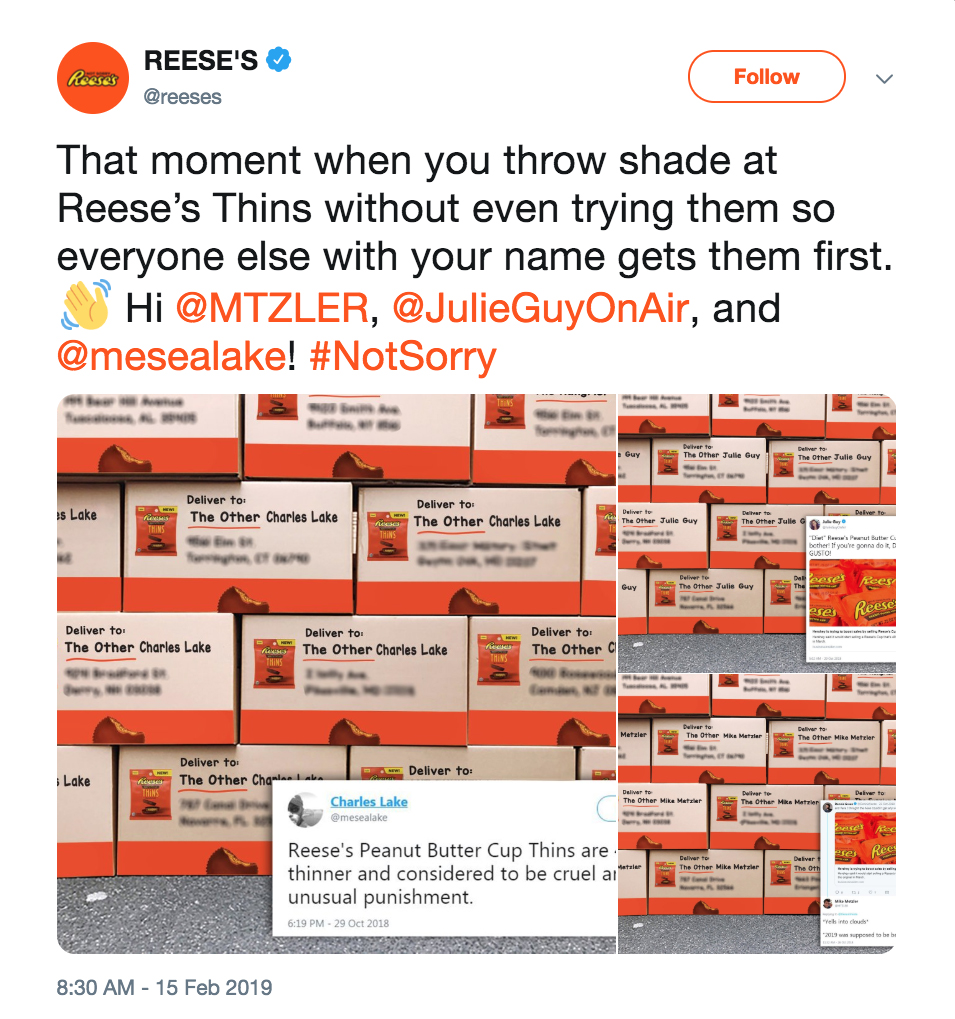 Reeses Tweet -big