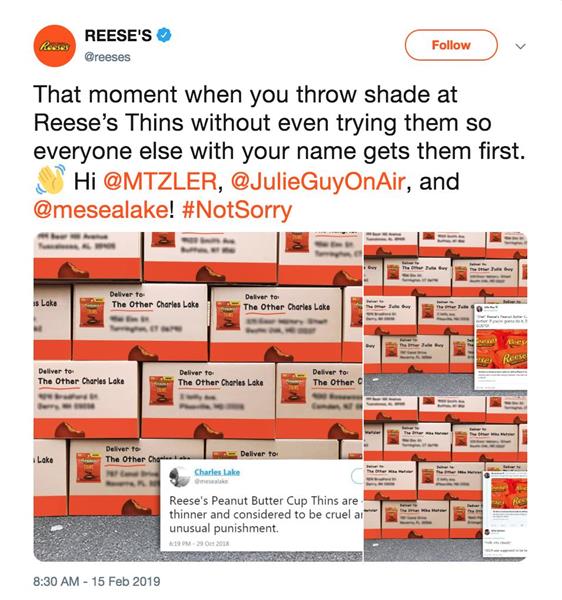 Reeses Tweet -big