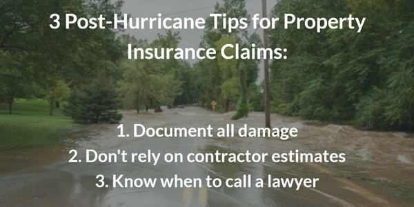 Attorneys at Long & Long share advice for home and business owners in the Gulf States of Alabama, Florida, Texas, Mississippi and Louisiana to protect their rights in insurance disputes after Hurricane Harvey and Hurricane Irma.
