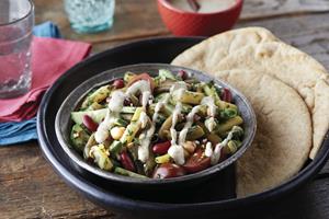 Middle Eastern-Inspired Bean Salad