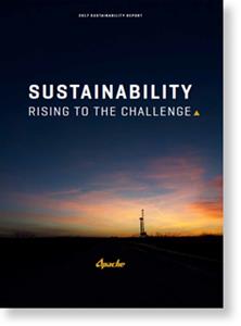 Apache Corporation 2017 Sustainability Report Thumbnail
