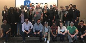 The Hopscotch Team Celebrates Series B Funding