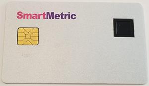 SmartMetric biometric fingerprint protected credit card