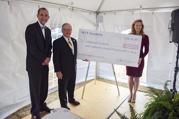 SECU Members Help Bring New Cancer Center to New Bern with $3.5 Million Grant