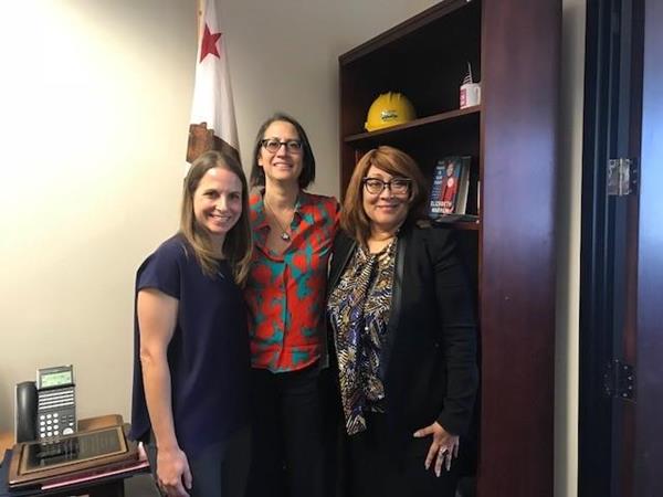 National Association of Women Business Owners, Los Angeles Chapter (NAWBO-LA) Meets with Assemblymember Laura Friedman In Support of Changing the Capitol Culture and Stopping Sexual Harassment and Abuse
