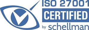 ISO 27001 Certified by Schellman