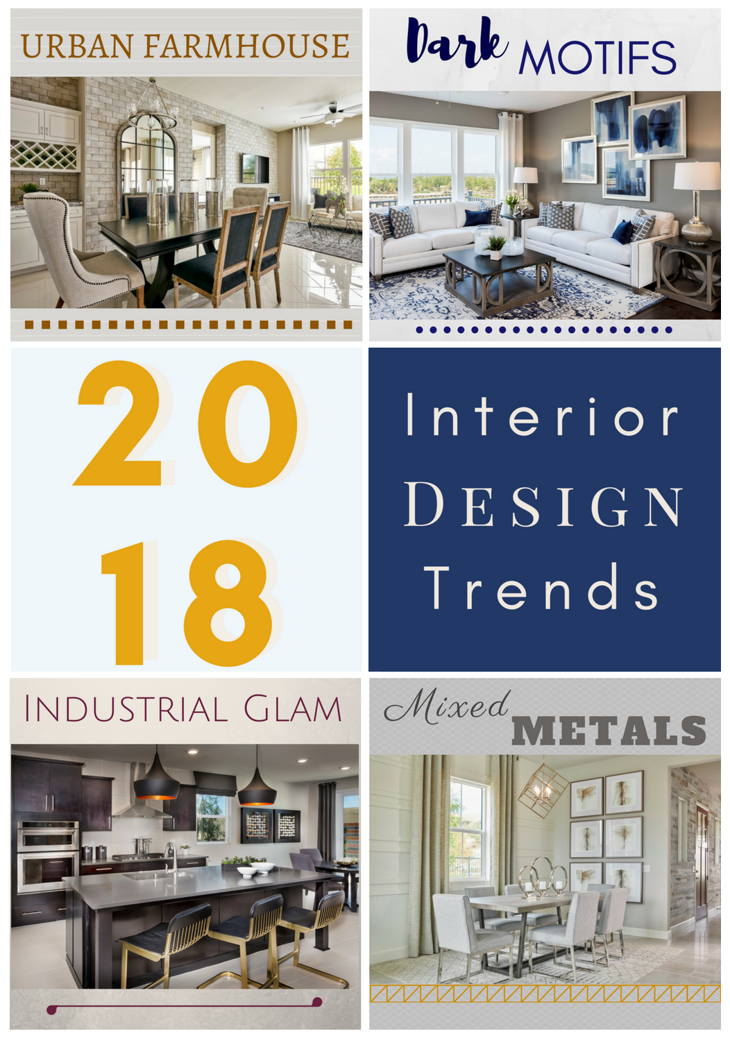Pulte Homes Provides Its Top Interior Design Trends For 2018
