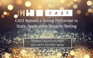 CAST_Forrester Wave_SAST_Strong Performer_Top 10 Security Vendor