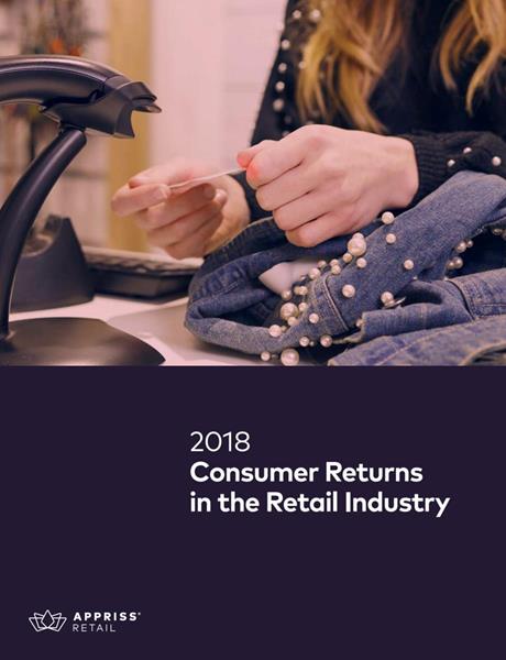 The cover of Appriss Retail's 2018 Consumer Returns in the Retail Industry report. 