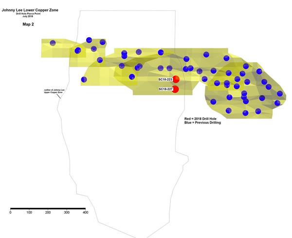 SFR MAP 2- Black Butte Copper -Johnny Lee Lower Zone