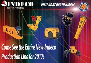 Indeco North America Launches New Product Line at CONEXPO 2017