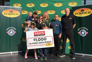 Eckrich®, Operation Homefront, and Marc’s Grocery Stores Partnered to Honor Local Military Family