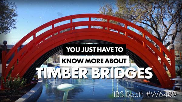 Here are three reasons to visit YBC at #IBSOrlando 2018: You need turnkey crossing solutions for your residential, commercial, or land developments; you want to enhance your community with a legacy bridge; or you just need to know more about a York Timber Bridge.