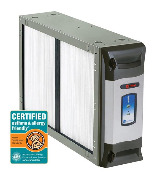 Trane® CleanEffects™ Air Cleaner Is the First Certified asthma & allergy friendly® Whole Home Air Cleaner Option