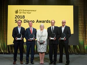 EY announces winners for the Entrepreneur Of The Year® 2018 San Diego Region Awards