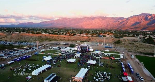 Drone Aviation's FUSE Tether System deployed at a large music festival by the Oro Valley Police Department.