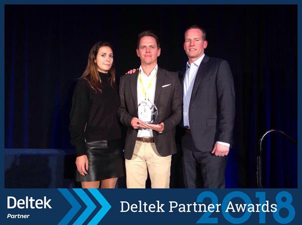 Deltek Partner Team with Silversoft -- recipient of the International Reseller of the Year Award