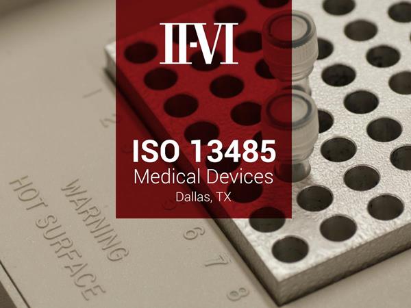 II-VI MARLOW ISO 13485 Medical Devices