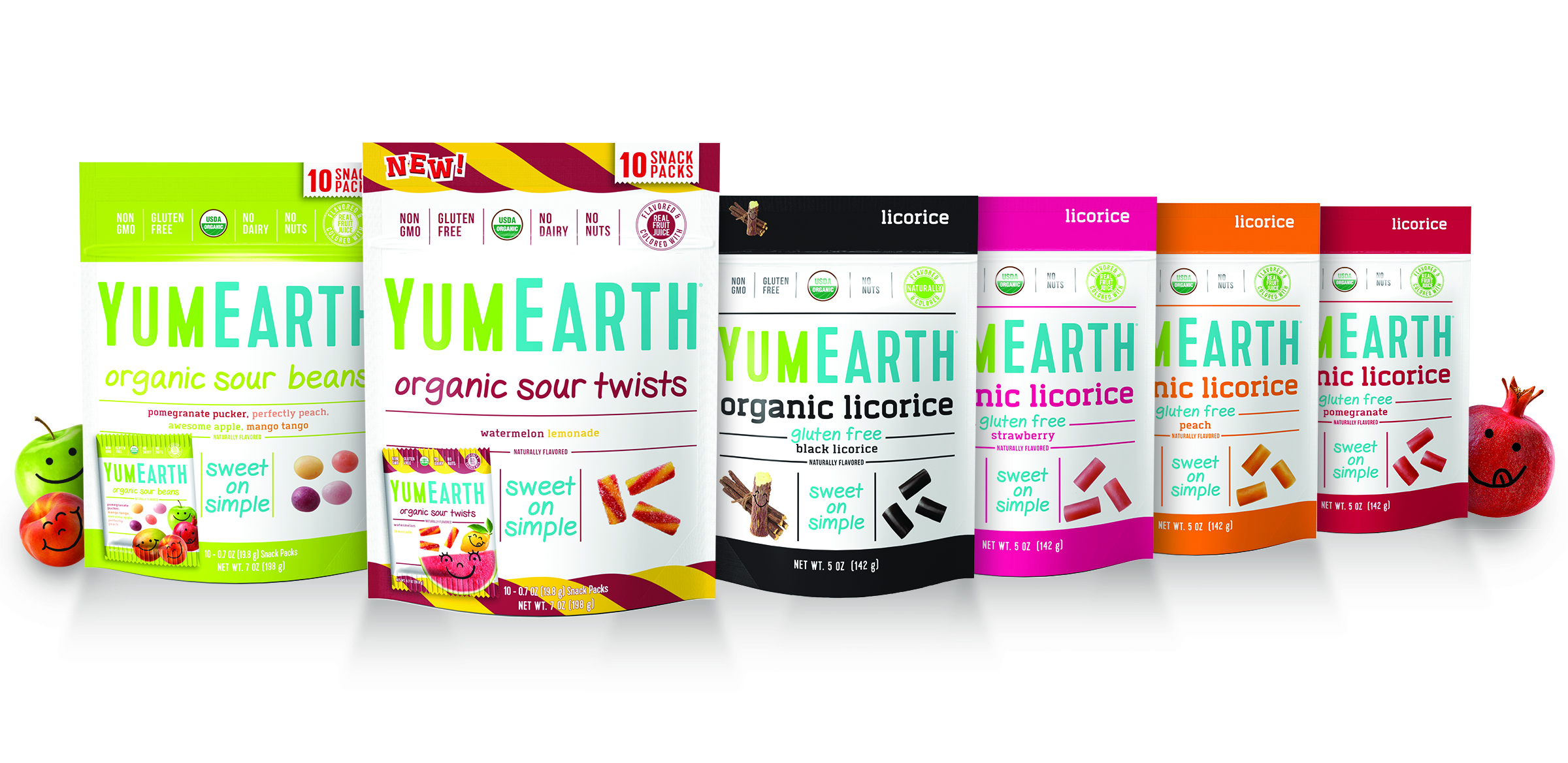 Six New Organic Candies from YumEarth