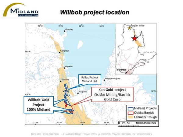Localisation du projet Willbob