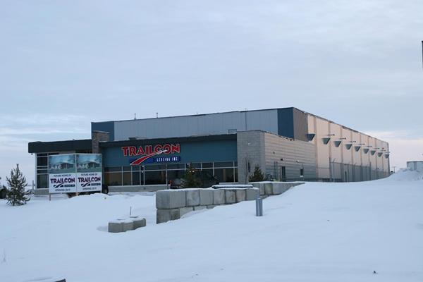 Trailcon Leasing’s modern new facility in Edmonton