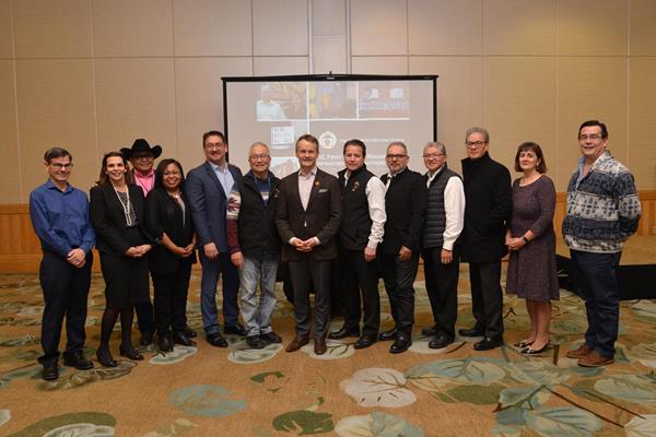Housing & Infrastructure Council-Indigenous Services Canada-BC First Nations Leadership Council Group Photo