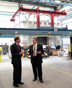 Senator Blumenthal Visits FuelCell Energy Manufacturing Facility in Torrington, CT
