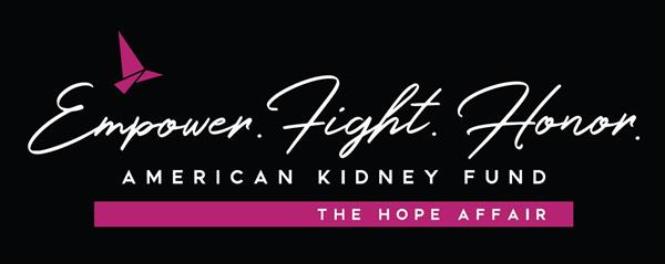 The American Kidney Fund celebrates the 10th anniversary of its gala, The Hope Affair, on October 3, 2018 in Washington, D.C.
