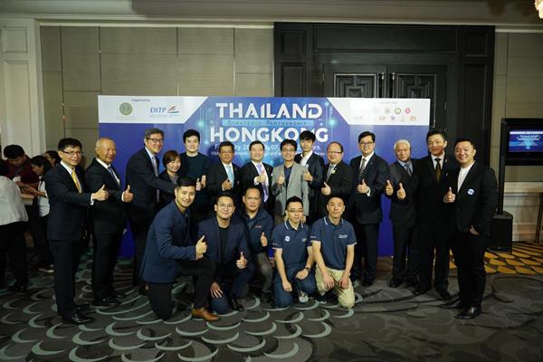 Six start-ups from the Cyberport community eyeing the Thai market showcased their innovative solutions and business model in the “Thailand - Hong Kong Strategic Partnership” event