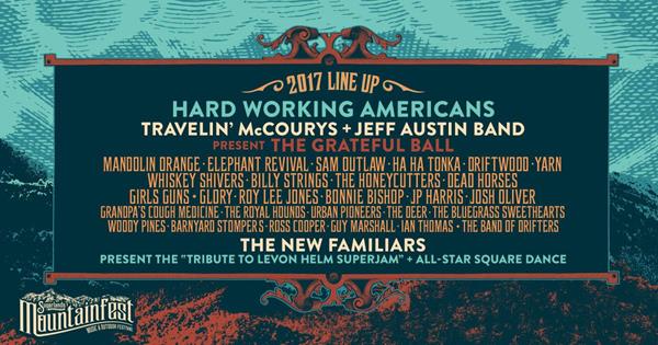 Sugarlands MountainFest 2017 Line Up