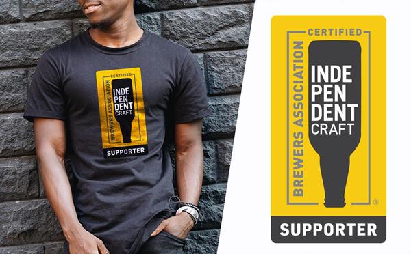 The Brewers Association introduces a new independent craft brewer supporter seal for use by supporters of the independent U.S. craft brewing movement.