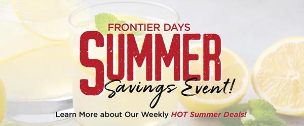 Frontier Communities is slashing prices for their ‘Frontier Days Summer Savings Event’ at all participating new home neighborhoods throughout Southern California.