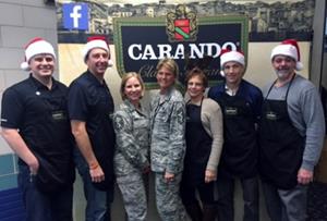 Carando Cares initiative shows gratitude for the brave men and women of Barnes Air National Guard Base