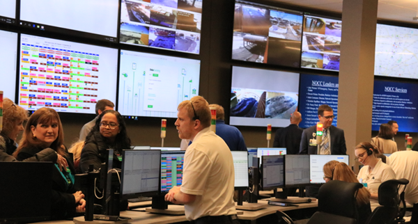 Kettering Health Network Operational Command Center powered by TeleTracking