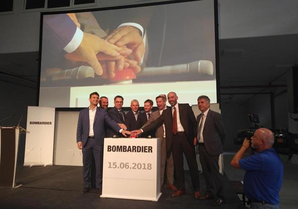 Bombardier Transportation Inaugurates New Production Hall