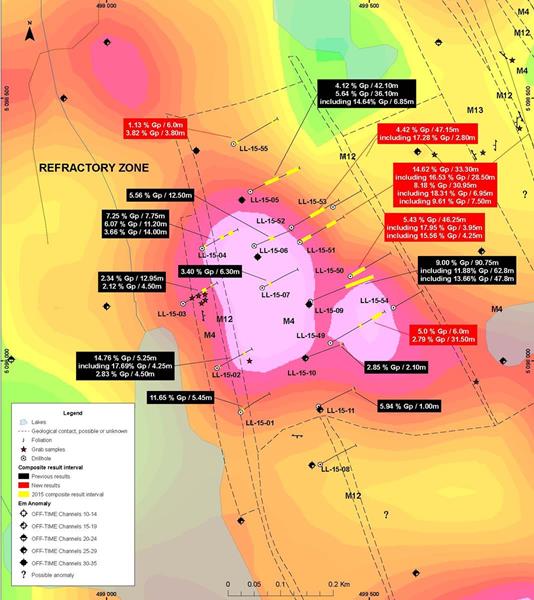 Lomiko Refractory Zone Location Composite Map