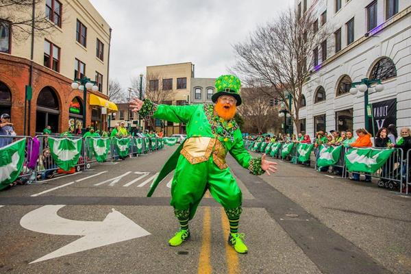 World's Shortest St. Patrick's Day Parade.