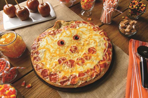 Papa Murphy's Jack-O-Lantern Pizza