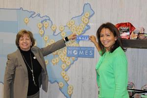 Christine Magyarits, ShopRite, and Debra Vizzi, Community FoodBank of New Jersey