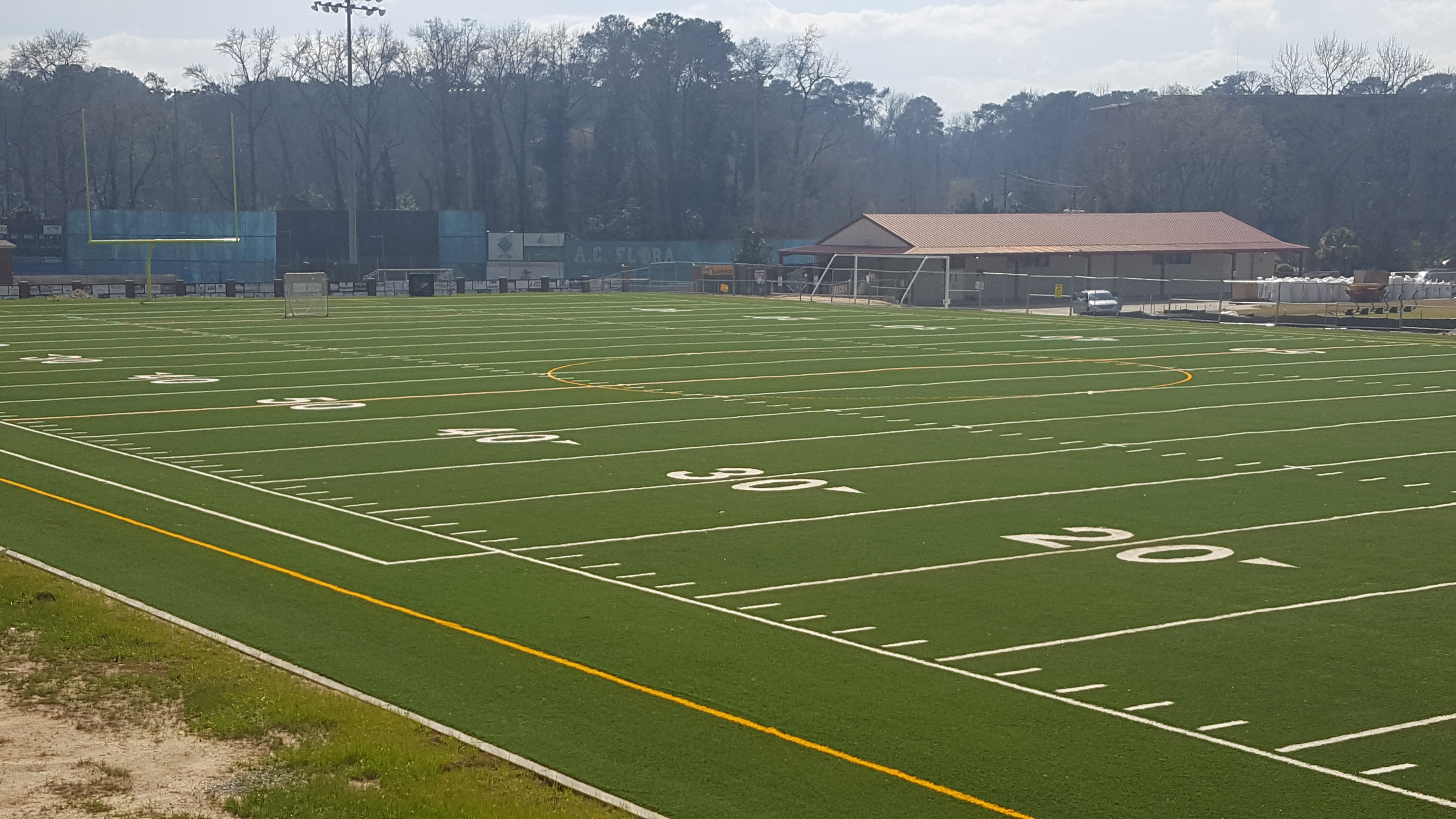 Sports Field Holdings, Inc. Completes New Football/Soccer Field at AC Flora High School