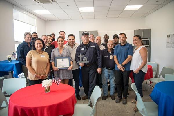 Veterans Day Above and Beyond Award