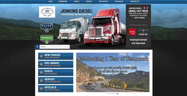 Jenkins Diesel Website